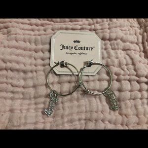 🌸 NWT Juicy couture earrings hoops